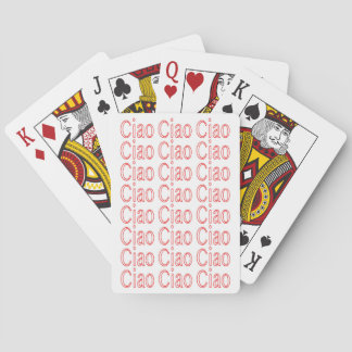 Jeu De Cartes Cartes de jeu italiennes Ciao