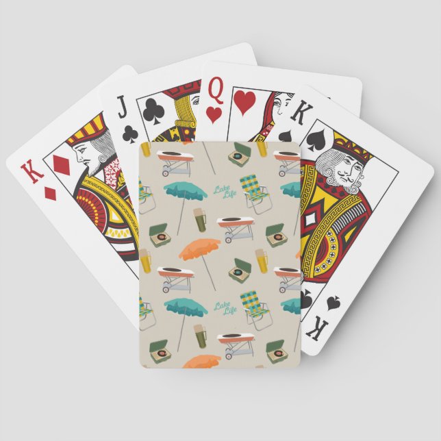 Jeu De Cartes Cartes de jeu Lake Life (dos)