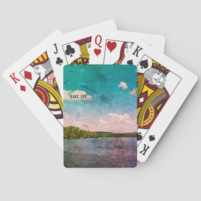 Jeu De Cartes Cartes de jeu Lake Life (dos)
