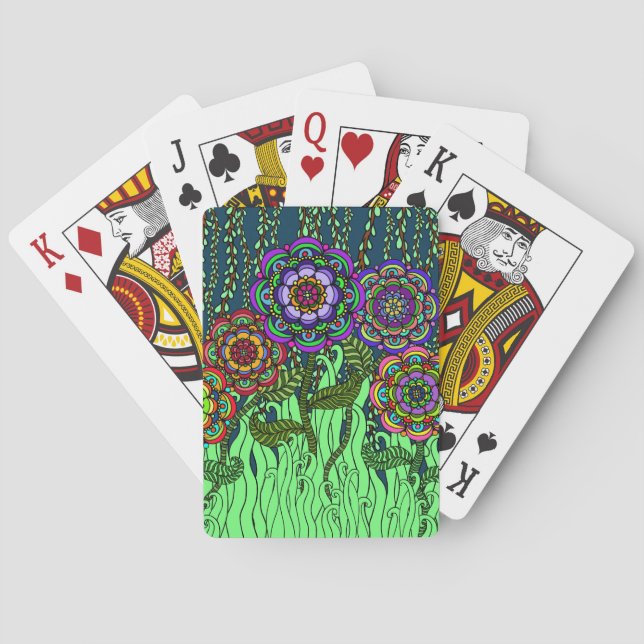 Jeu De Cartes Cartes de Jeu Lumineuses (dos)