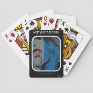 Jeu De Cartes Cartes de jeu "Maîtresse Vampire"