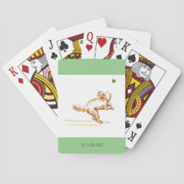 Jeu De Cartes Cartes de jeu "moi et de ma boule"