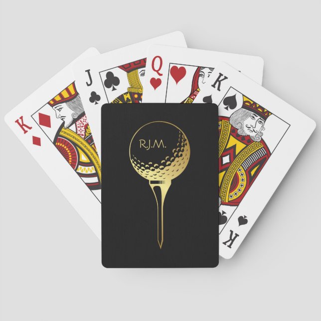 Jeu De Cartes Cartes de jeu Monogrammes (dos)