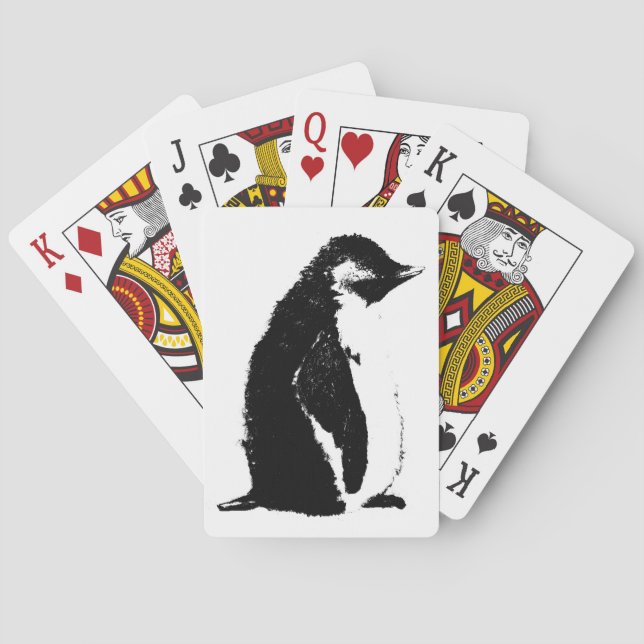 Jeu De Cartes Cartes de jeu parfaites de pingouin (dos)