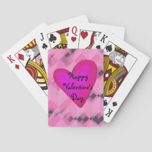 Jeu De Cartes Cartes de jeu personnalisées de Saint-Valentin