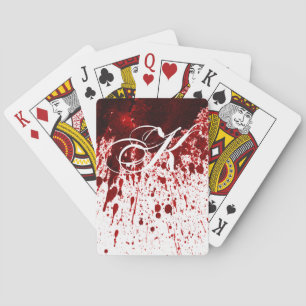 Jeu De Cartes Cartes de jeu personnalisées Vampire Splatz