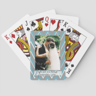 Jeu De Cartes Cartes de jeu photo encadrées Chevron