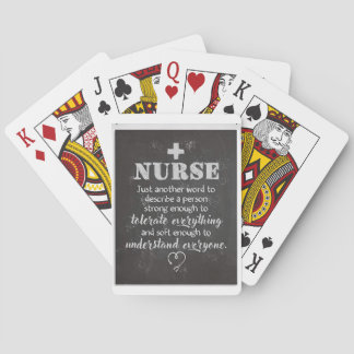 Jeu De Cartes Cartes de jeu pour infirmières
