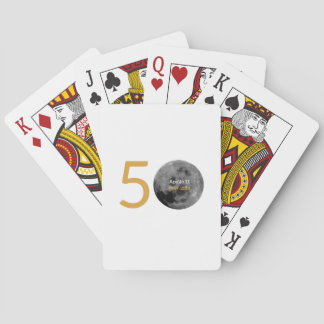 Jeu De Cartes Cartes de jeu pour le cinquantième anniversaire