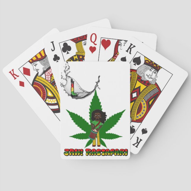 Jeu De Cartes Cartes de jeu Rasta (dos)