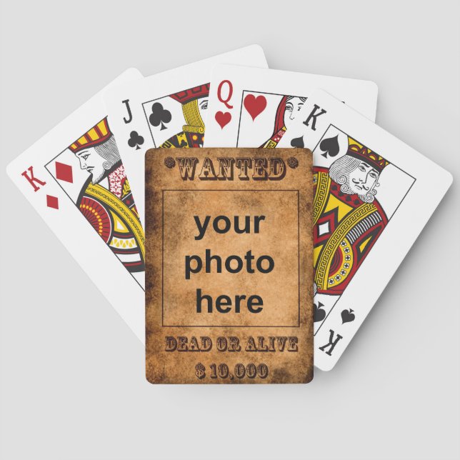 Jeu De Cartes Cartes de jeu Recherchées (dos)