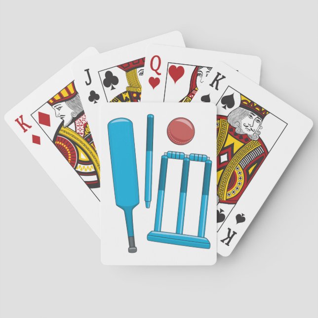 Jeu De Cartes Cartes de jeu réglées de cricket (dos)