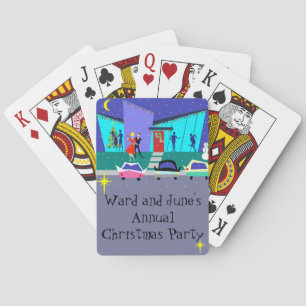 Jeu De Cartes Cartes de jeu Retro Holiday Cartoon Party