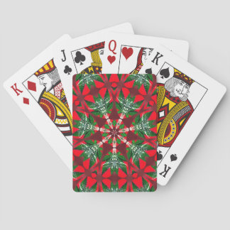 Jeu De Cartes Cartes de jeu rouges de couleur d'abrégé sur guirl