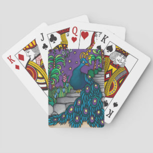 Jeu De Cartes Cartes de jeu : Série de paon