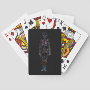 Jeu De Cartes Cartes de jeu squelettiques