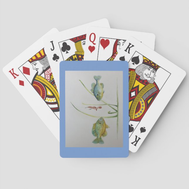 Jeu De Cartes Cartes de jeu Sunfish/BlueGill (dos)