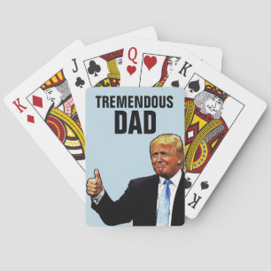 JEU DE CARTES CARTES DE JEU TRUMP DE DAD TRUMP
