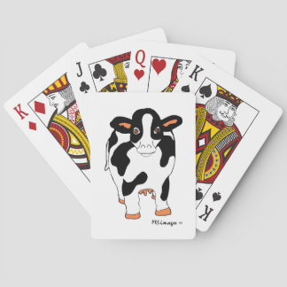 Jeu De Cartes Cartes de jeu Vache Noire et Blanc