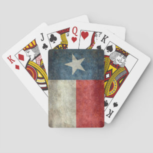 Jeu De Cartes Cartes de jeu vintages de style de drapeau d'état