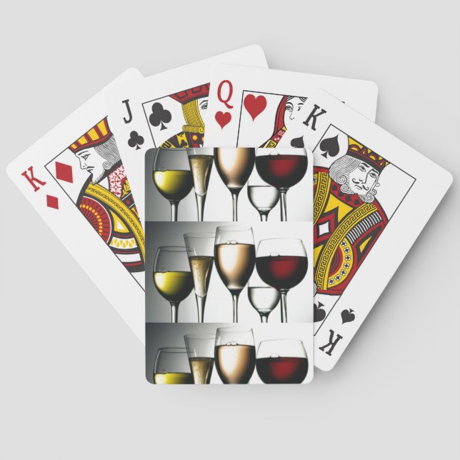 JEU DE CARTES ***CARTES DE JEUX DE L'AMOUREUX DU VIN*** (dos)