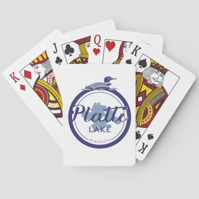 Jeu De Cartes Cartes de lac (dos)