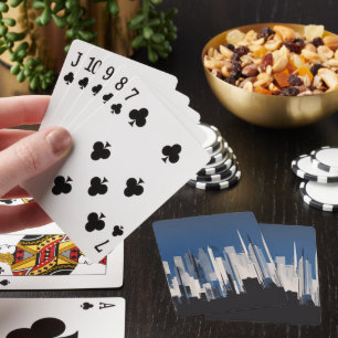 Jeu De Cartes Cartes de lecture Cityscape