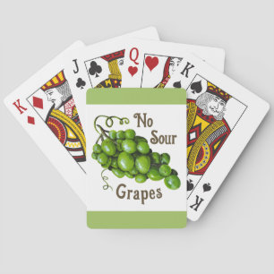 Jeu De Cartes Cartes de lecture classique des raisins