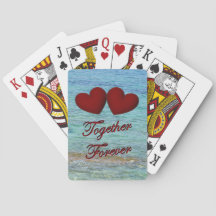 Cartes de lecture Coeurs