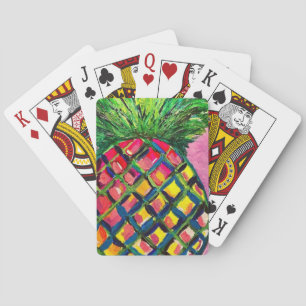 Jeu De Cartes Cartes de lecture d'ananas