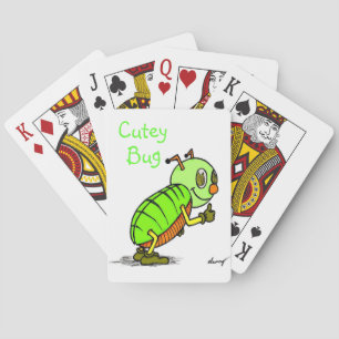 Jeu De Cartes Cartes de lecture de Bug Cutey