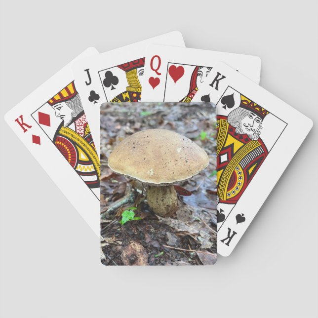 Jeu De Cartes Cartes de lecture de champignons (dos)