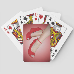 Jeu De Cartes Cartes de lecture de pieds de 1m