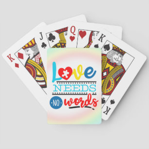 Jeu De Cartes Cartes de lecture de sensibilisations sur l'autism