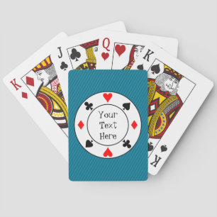 Jeu De Cartes Cartes de lecture des bandes et des chips