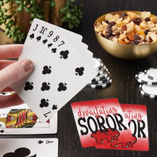 Jeu De Cartes Cartes de lecture DST inspirées de Soror dévastatr