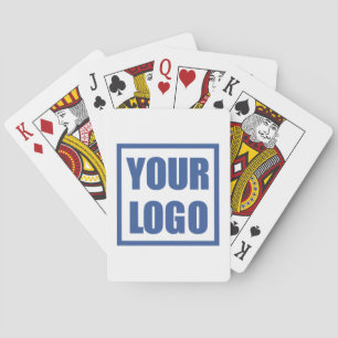Jeu De Cartes Cartes de lecture du logo de l'entreprise