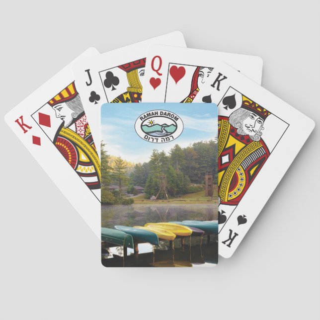 Jeu De Cartes Cartes de lecture en canoë-kayak RD (dos)