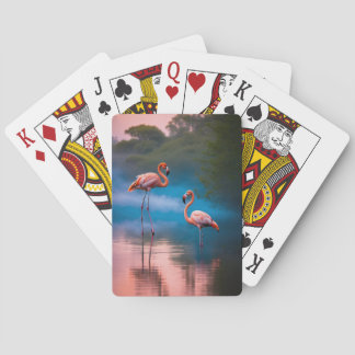 Jeu De Cartes Cartes de lecture Flamant rose Serenity