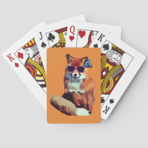 Jeu De Cartes Cartes de lecture Fox et Papillon