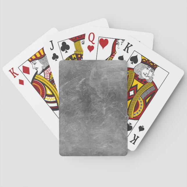 Jeu De Cartes Cartes de lecture "métal" (dos)