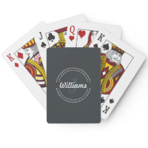 Cartes de lecture Monogramme personnalisées
