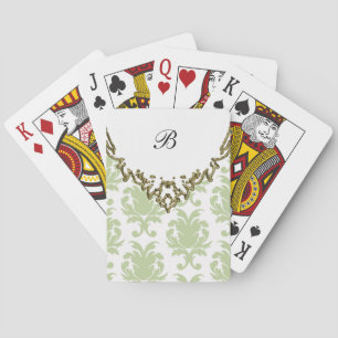 Jeu De Cartes Cartes de lecture personnalisées Damask