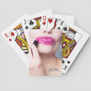 Jeu De Cartes Cartes de lecture personnalisées de Lipstick mal a