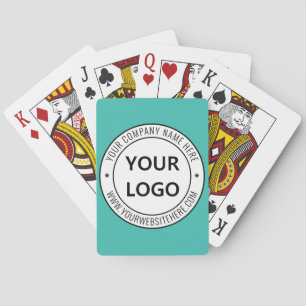 Jeu De Cartes Cartes de lecture personnalisées du logo de l'entr