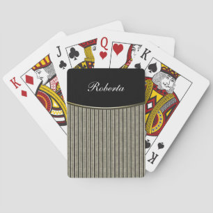 Jeu De Cartes Cartes de lecture personnalisées Monogrammes