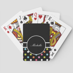 Jeu De Cartes Cartes de lecture personnalisées Monogrammes