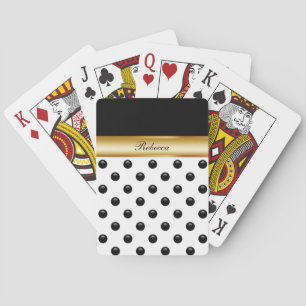 Jeu De Cartes Cartes de lecture personnalisées Monogrammes
