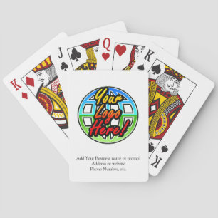 Jeu De Cartes Cartes de lecture professionnelles avec logo/texte
