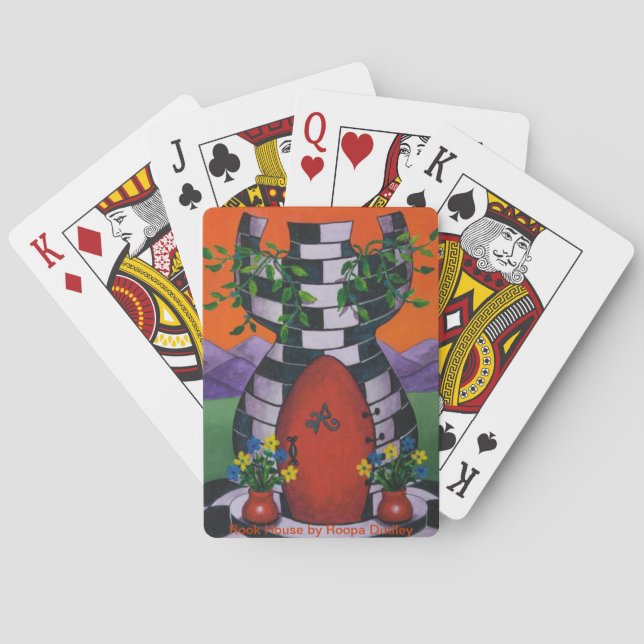 Jeu De Cartes Cartes de lecture Rook-House (dos)